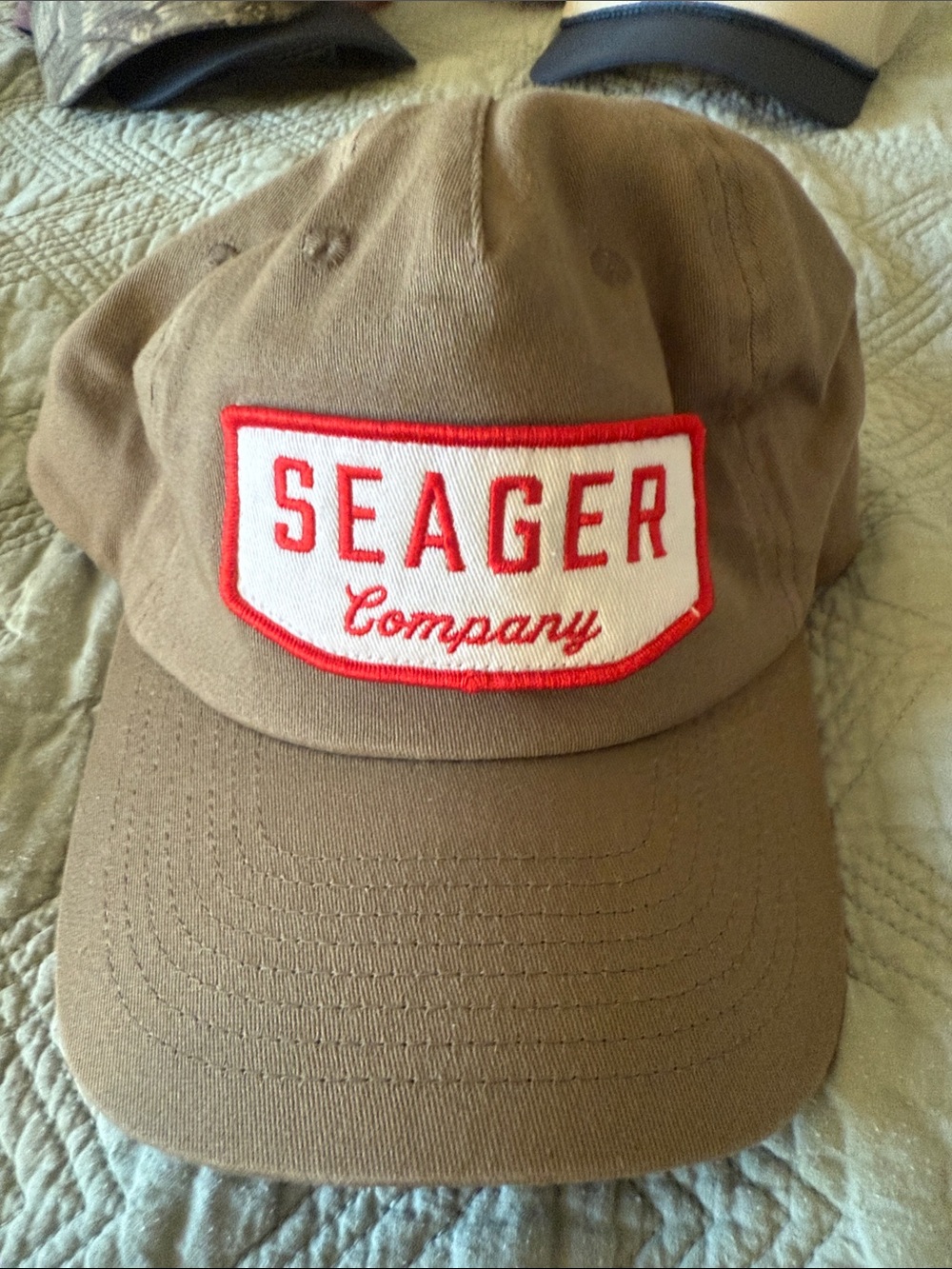 Seager Company Brown Baseball Cap